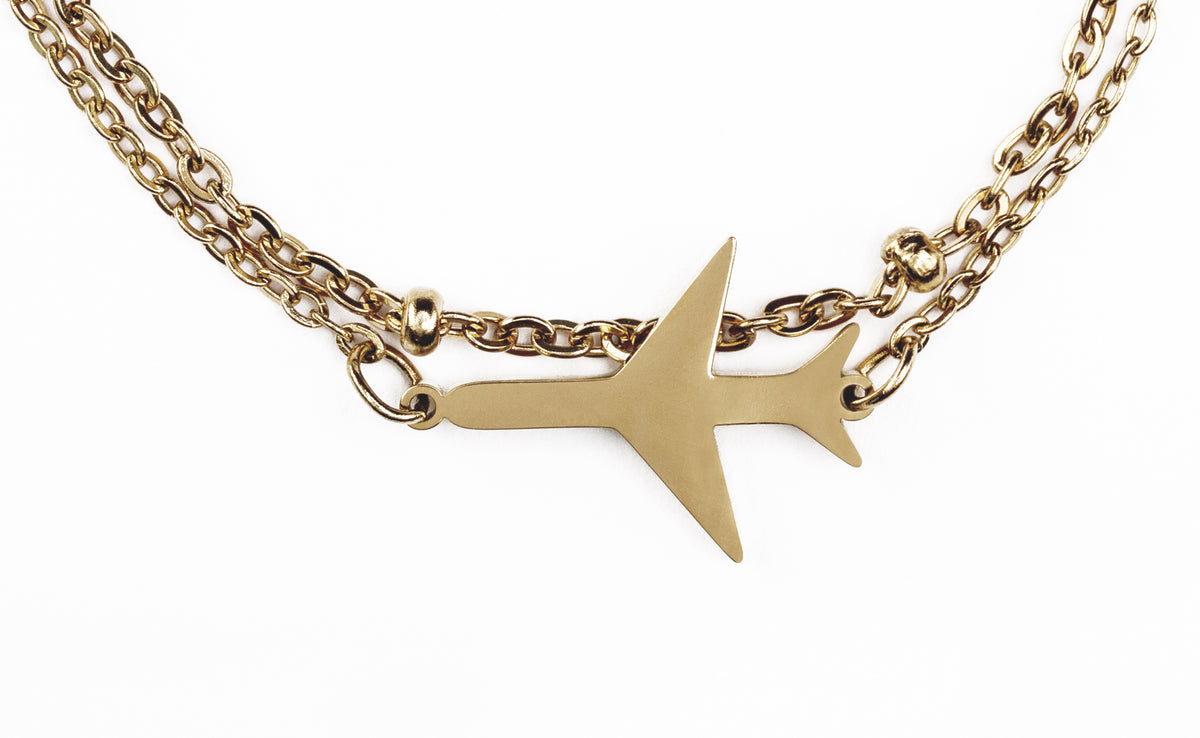 Flugzeug-Armband "Sky is the Limit"