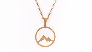 Mountain Necklace "Mountain Love"
