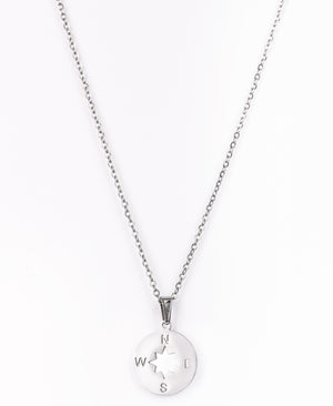 Compass Necklace "Road Trip"