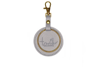 GOLD Key Chain - Grey - Traveller Charms