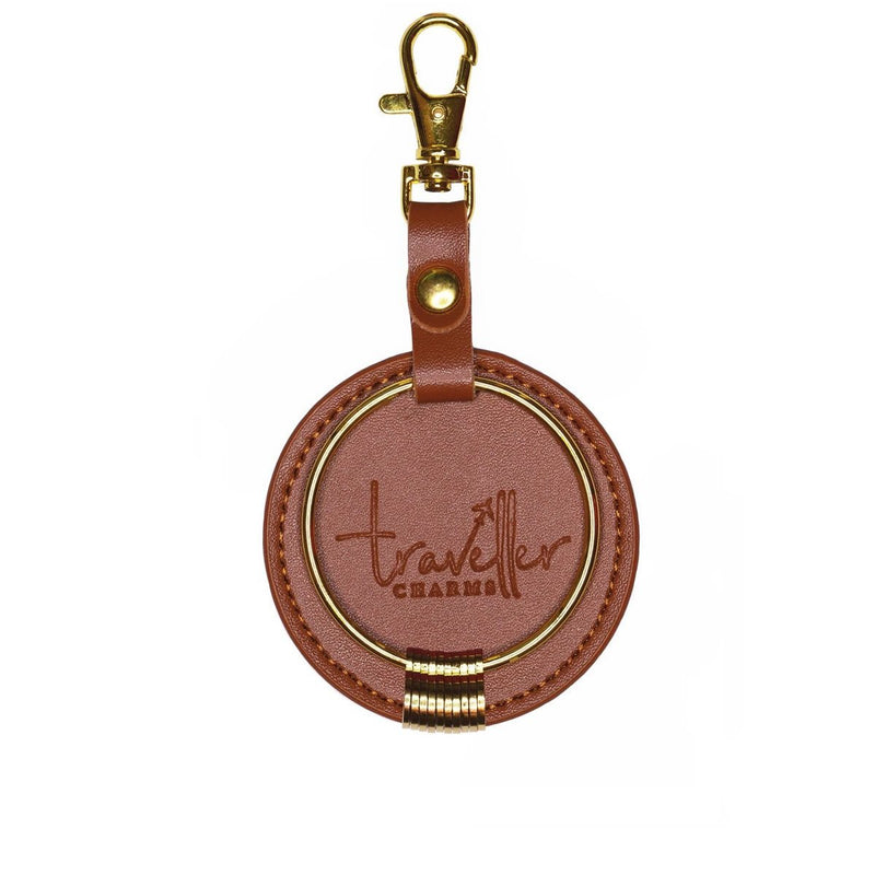 Keychain + 1 charm (Gold) - Traveller Charms