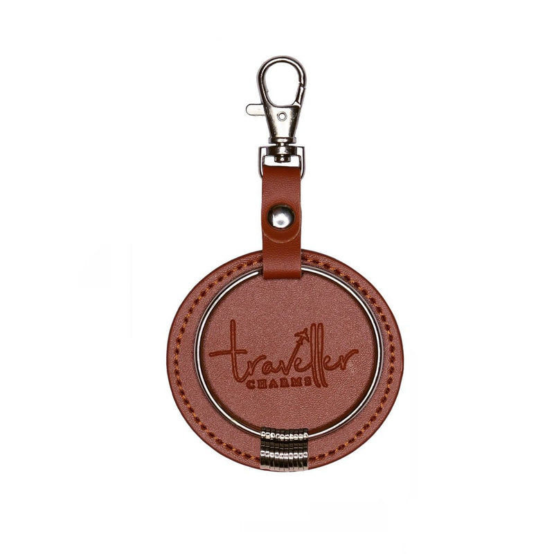 Keychain + 1 charm (Silver) - Traveller Charms